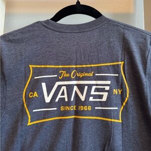 Vans Original Tee with Yellow Accents